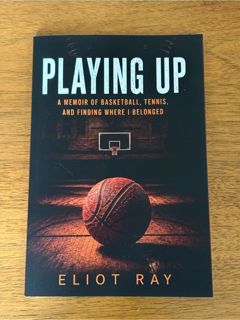 Playing Up by — Black and Orange Sports Memoir
